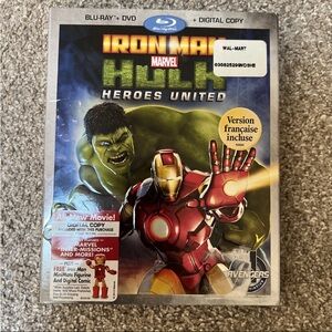 Marvel Iron Man & Hulk: Heroes United Blu-ray + DVD